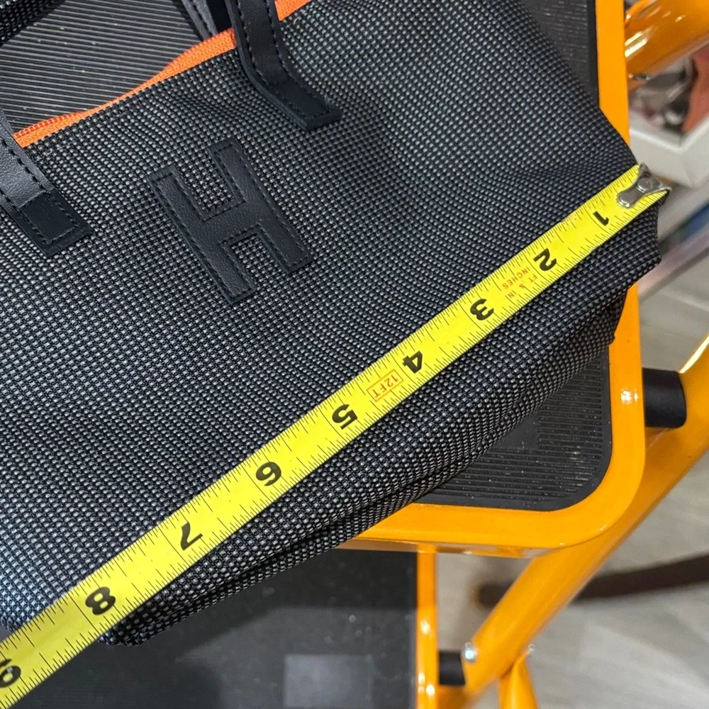 Stylish Black and Orange Baby Bag